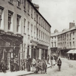 14-16 Upper English Street with children - Armagh County Museum collection